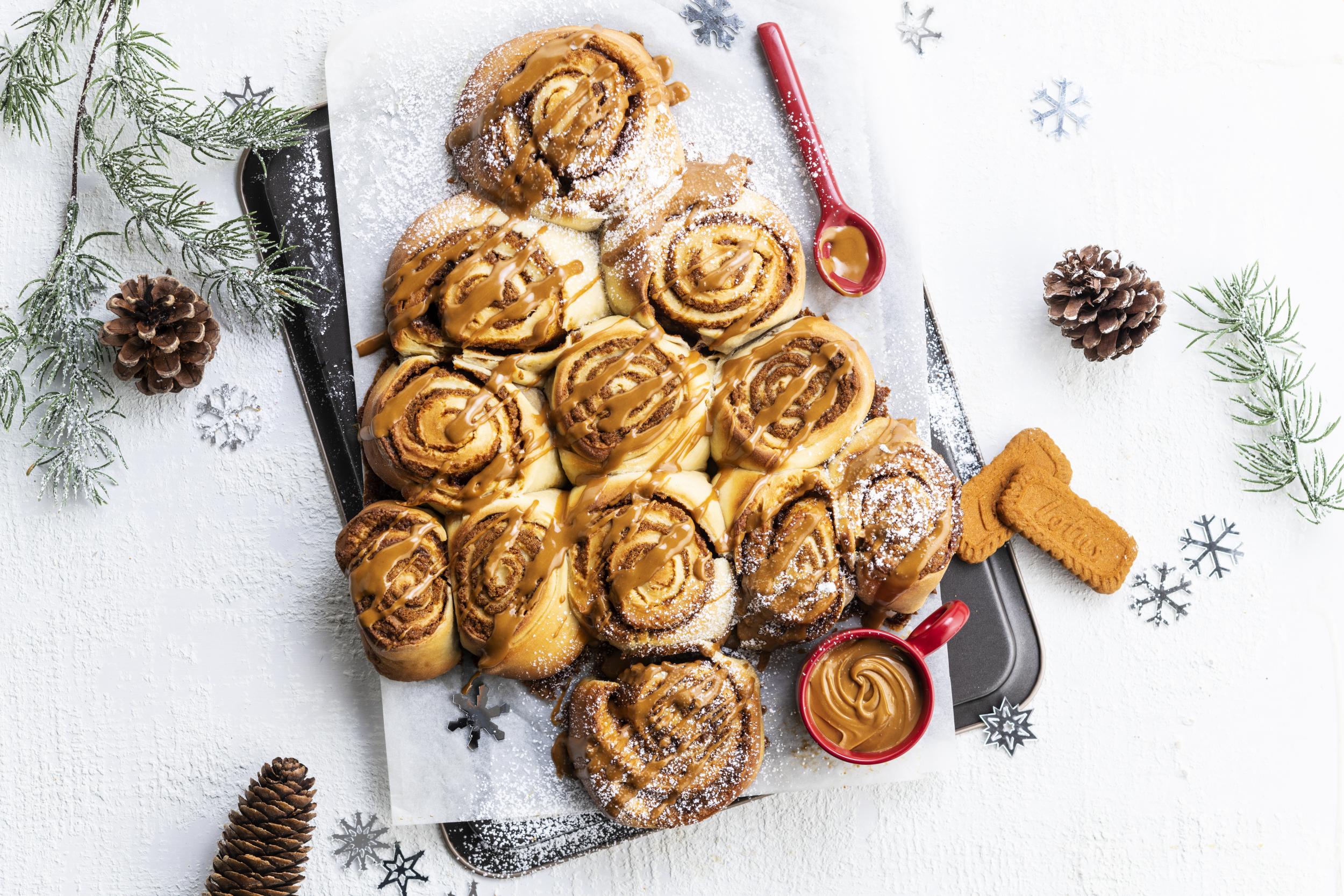 Zimtschnecken mit Biscoff