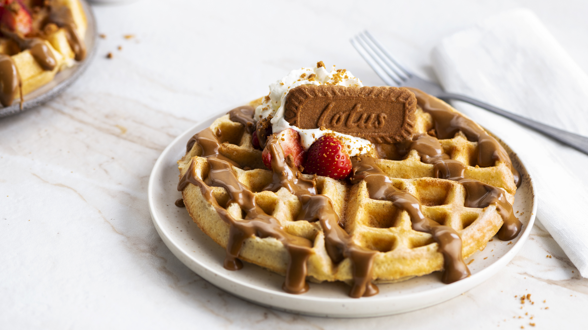 Biscoff Waffles | Lotus Biscoff