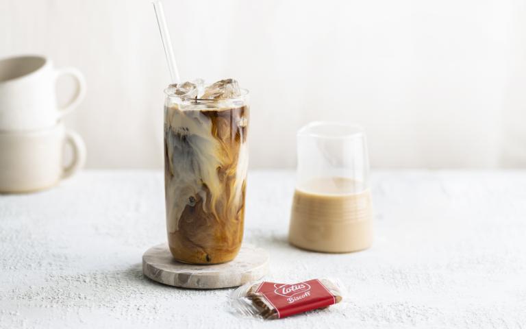 Lotus Biscoff latte