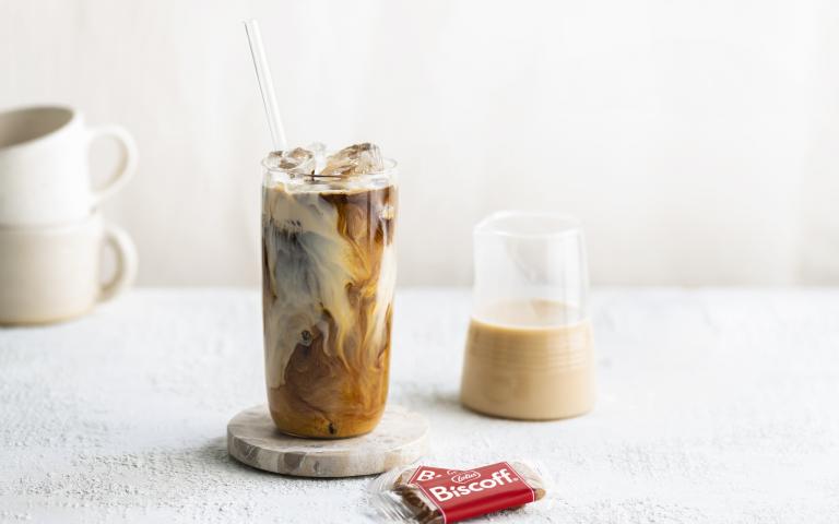 Biscoff latte