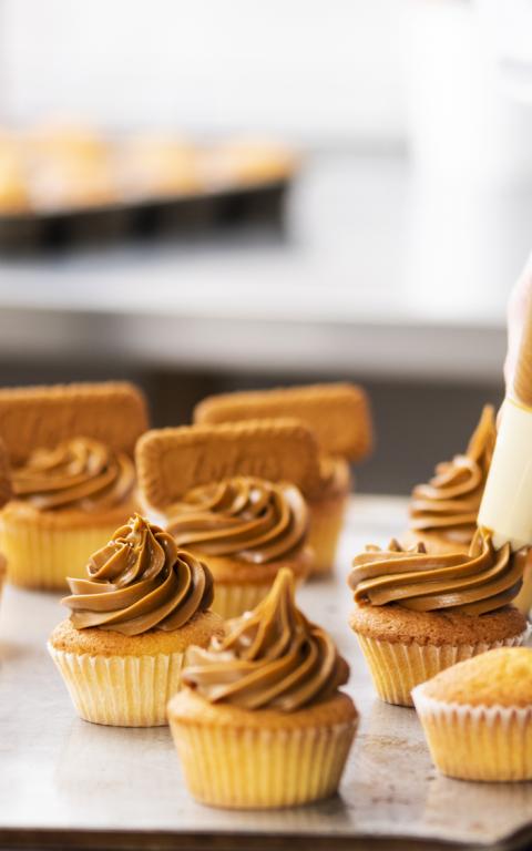 Lotus Biscoff Cupcakes