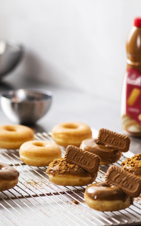 Lotus Biscoff Donuts