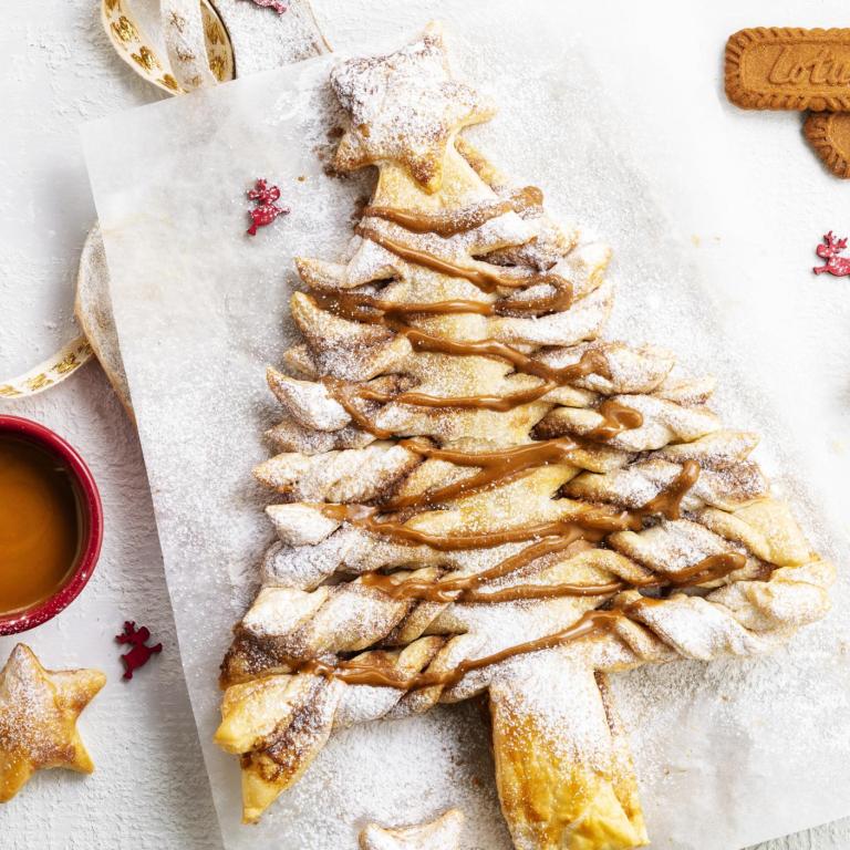 Árbol Navideño Con Biscoff