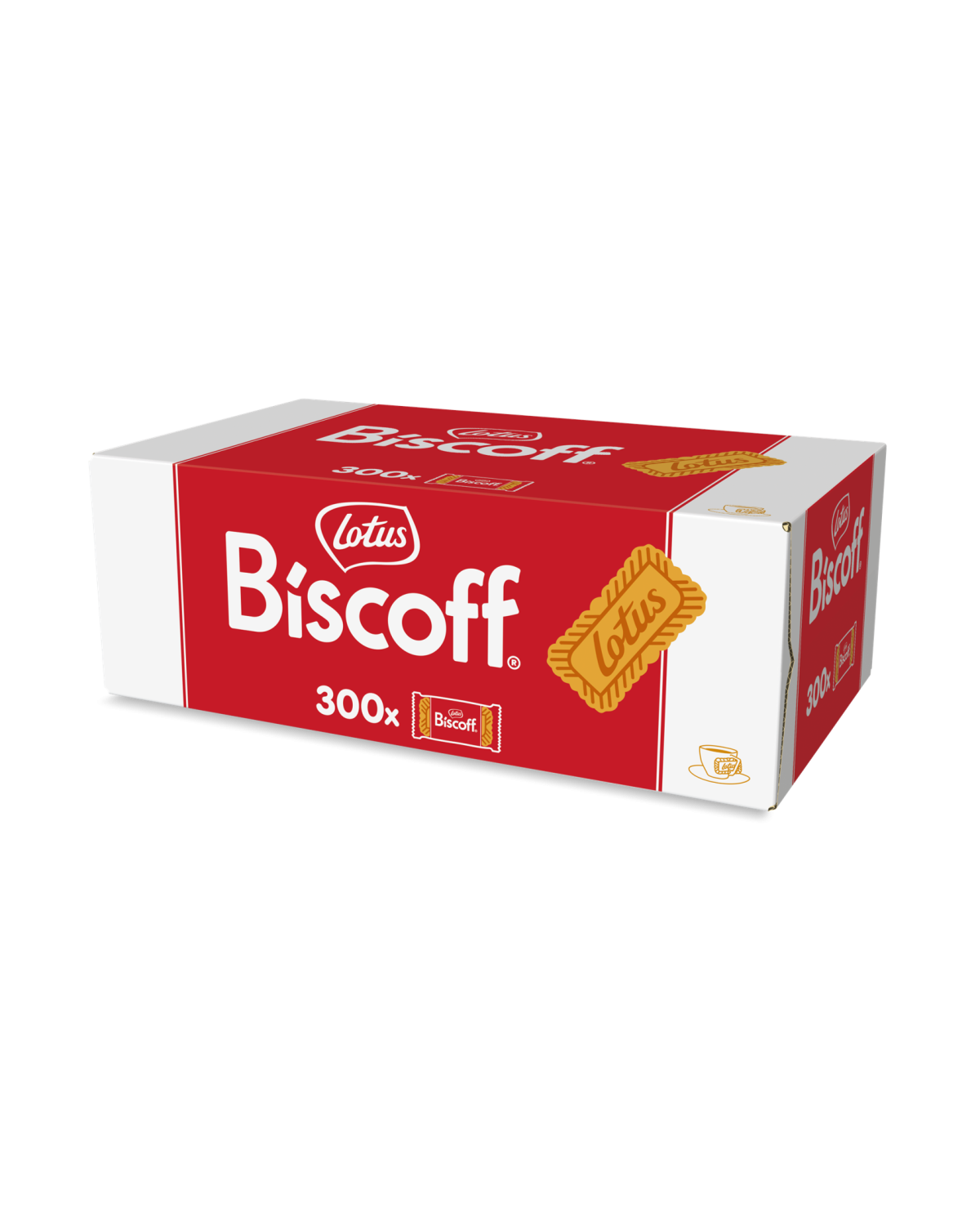 300 biscuits Lotus Biscoff® emballés individuellement