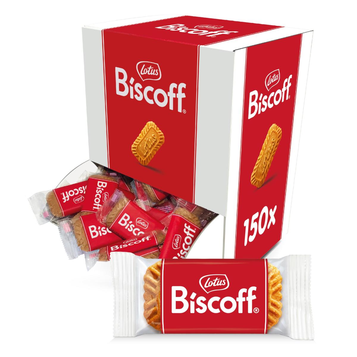 Dispenser da 150x1 Biscoff® incartato singolarmente