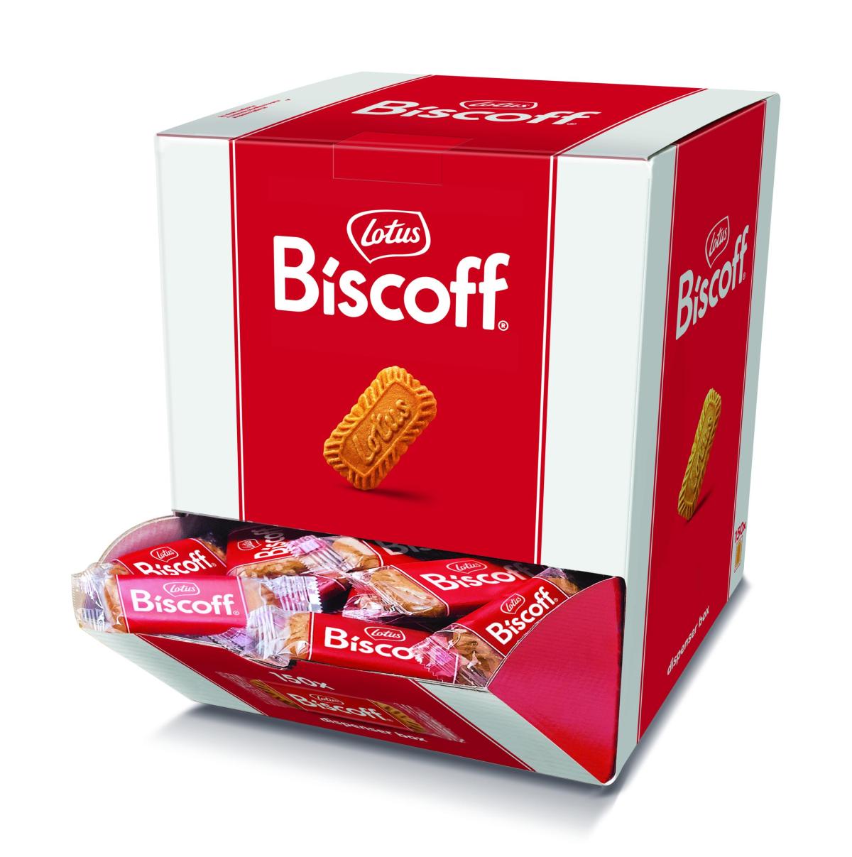 Dispensador de galleta Biscoff® envueltas individualmente 150 uds