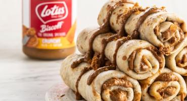 Biscoff Crunchy Rolls