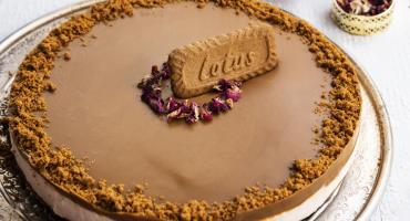 Biscoff Rose Cheesecake