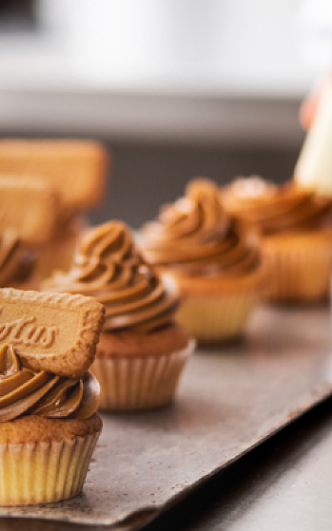 Biscoff cupcakes